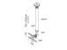 TV SET ACC CEILING MOUNT 10-26/FPMA-C100WHITE NEOMOUNTS