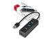 I/O HUB USB3.0 4PORT CHARGING/0.3M HUE-S2B AXAGON