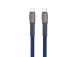 CABLE USB-C TO USB-C 1.2M/BLUE PS6105 BL12 RIVACASE