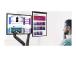 TECHLY Double Monitor Desk Stand 17-32in