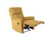 Tugitool GUSTAV manuaalne recliner 80x92xH104cm, kollane
