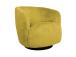 Tugitool MANUELA 84x82xH75cm, kollane