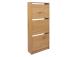 Jalatsikapp AALBORG 49x18xH122cm, tamm