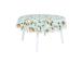 Laudlina SUMMER FLOWER pitsiga, D170cm, lilleline, 20% polüester, 80% puuvill, kangas 429