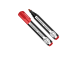 Permanentne marker FOROFIS 2-5mm punane