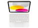 Apple Magic Keyboard Folio, iPad 10, SWE, valge - Klaviatuuriga ümbris