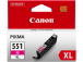 Tindikassett CANON CLI-551 XL punane